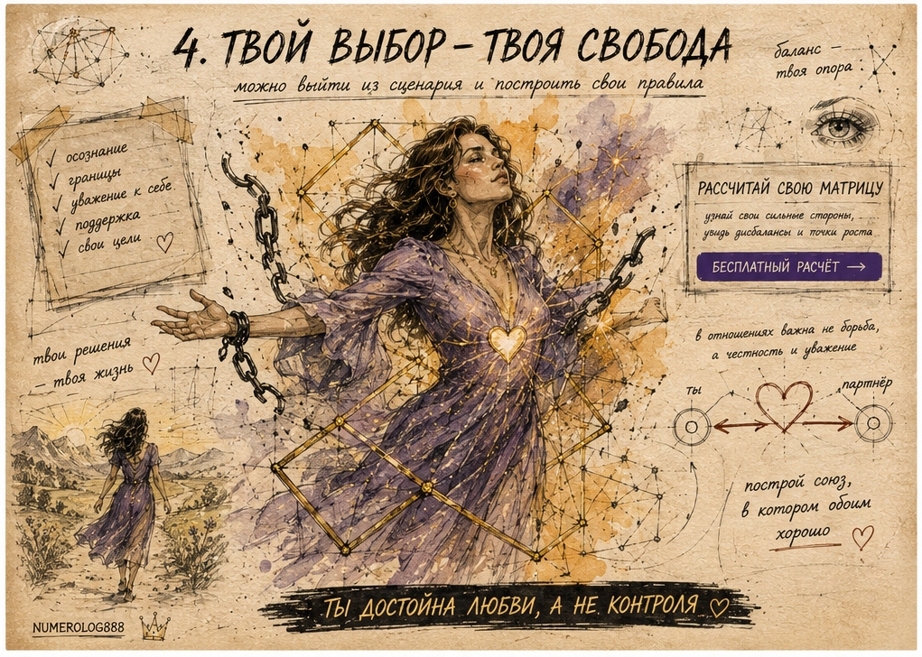 Твой выбор - твоя свобода: выход к балансу матрицы