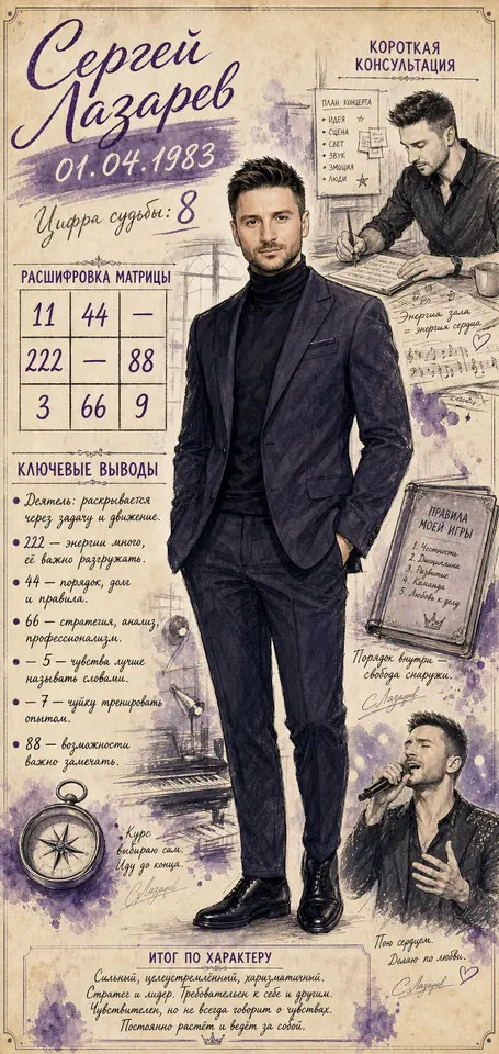 Постер: Сергей Лазарев