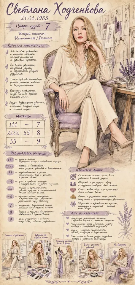 Постер: Светлана Ходченкова