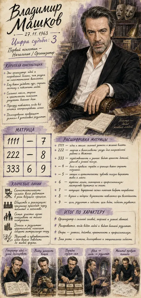 Постер: Владимир Машков